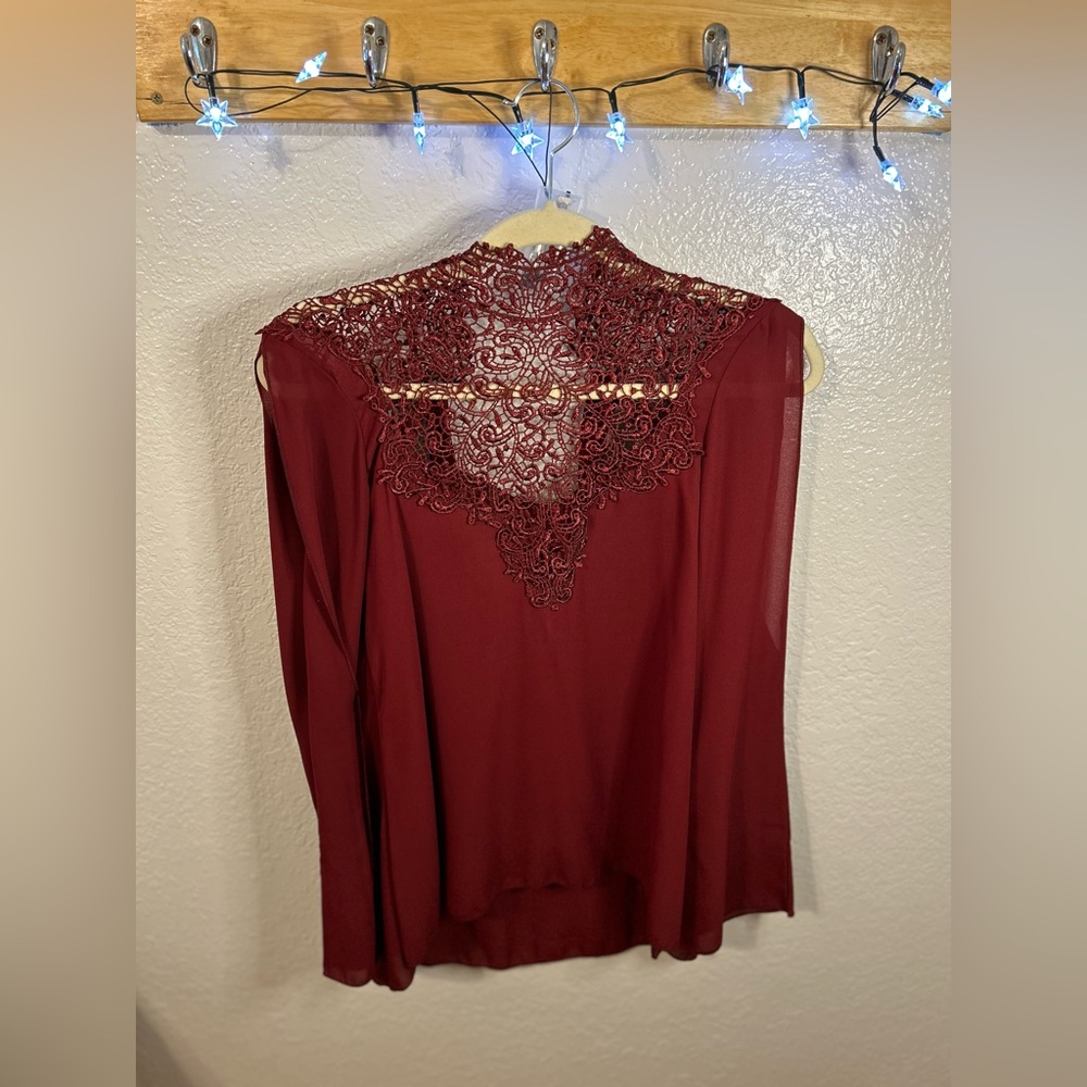 Silk dress top. Upscale wear. Date night wear